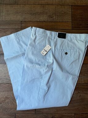 Brooks Brothers Light Blue Cotton Chinos
